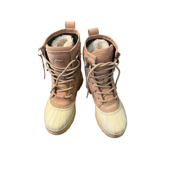 Sorel Women's Boot Hiking Caribou Royal Waterproof  Snow Winter Caribou Beige 7 - Picture 15 of 15